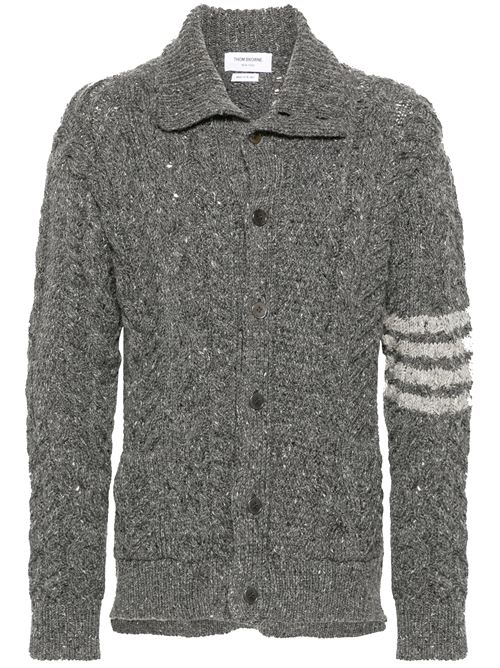 Cardigan con 4 righe THOM BROWNE | MKC558AY1506035